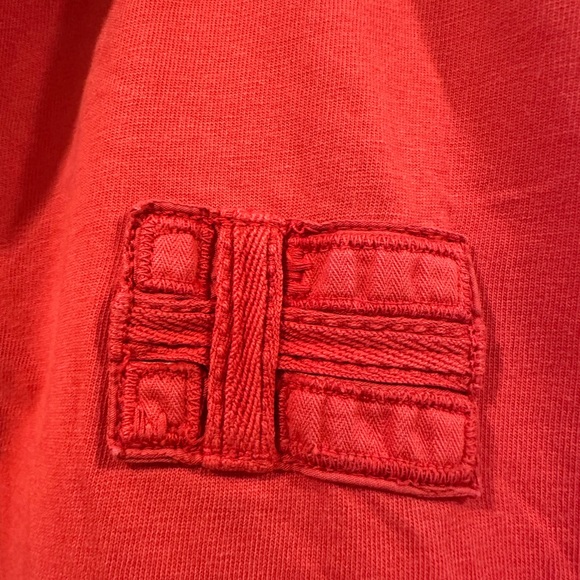 Napapijri Red Cotton Men’s Polo - Medium | Excellent Condition - Picture 2 of 5